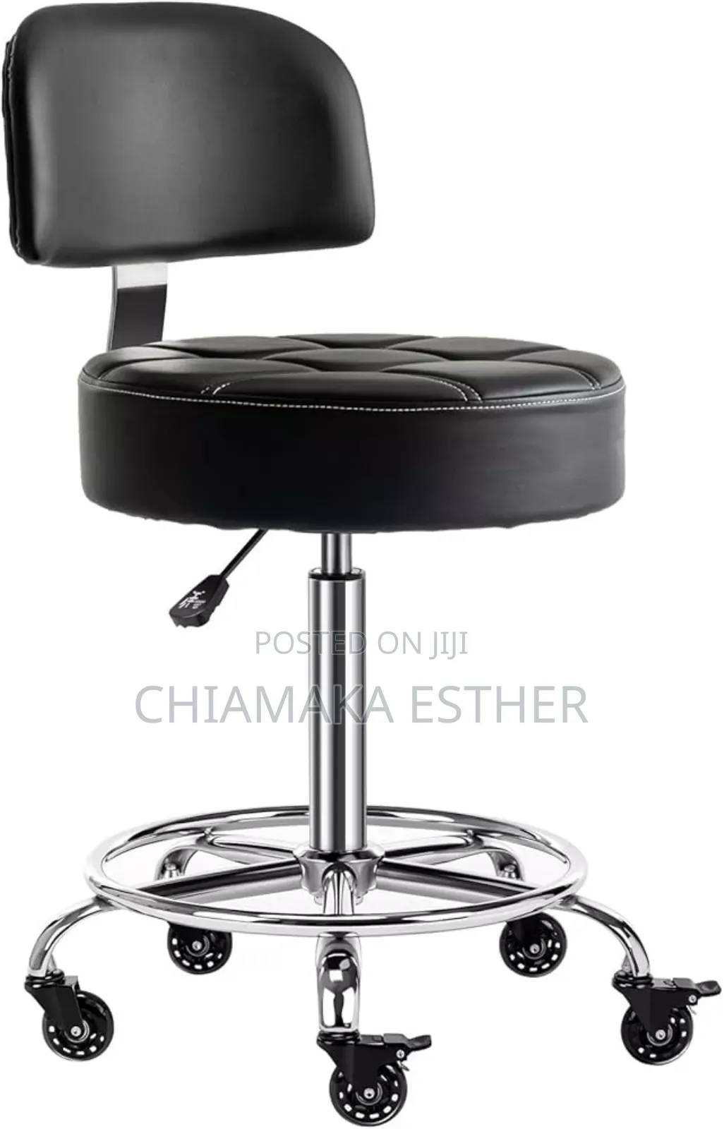 Medical Theater Stools With Back Rest