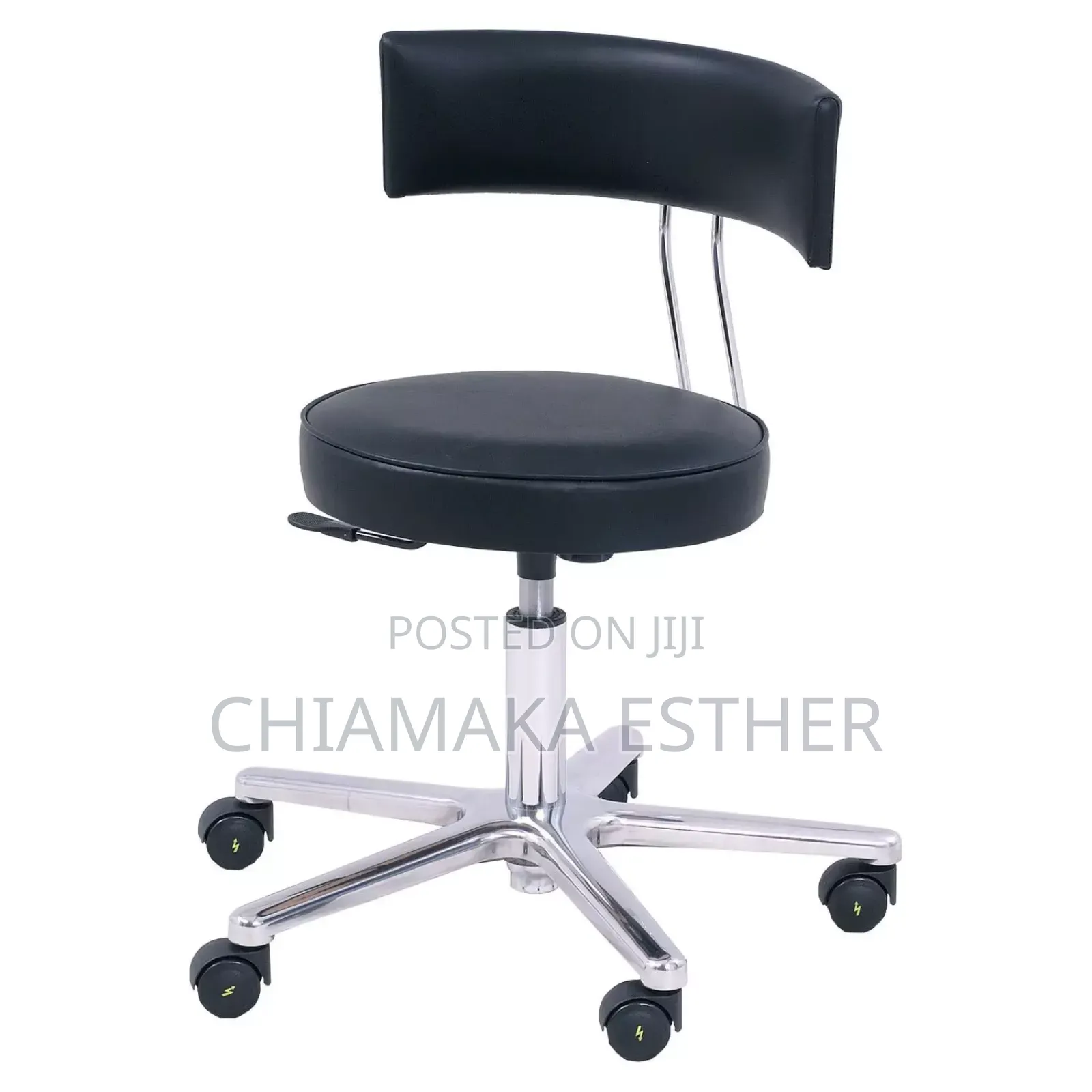 Medical Theater Stools With Back Rest
