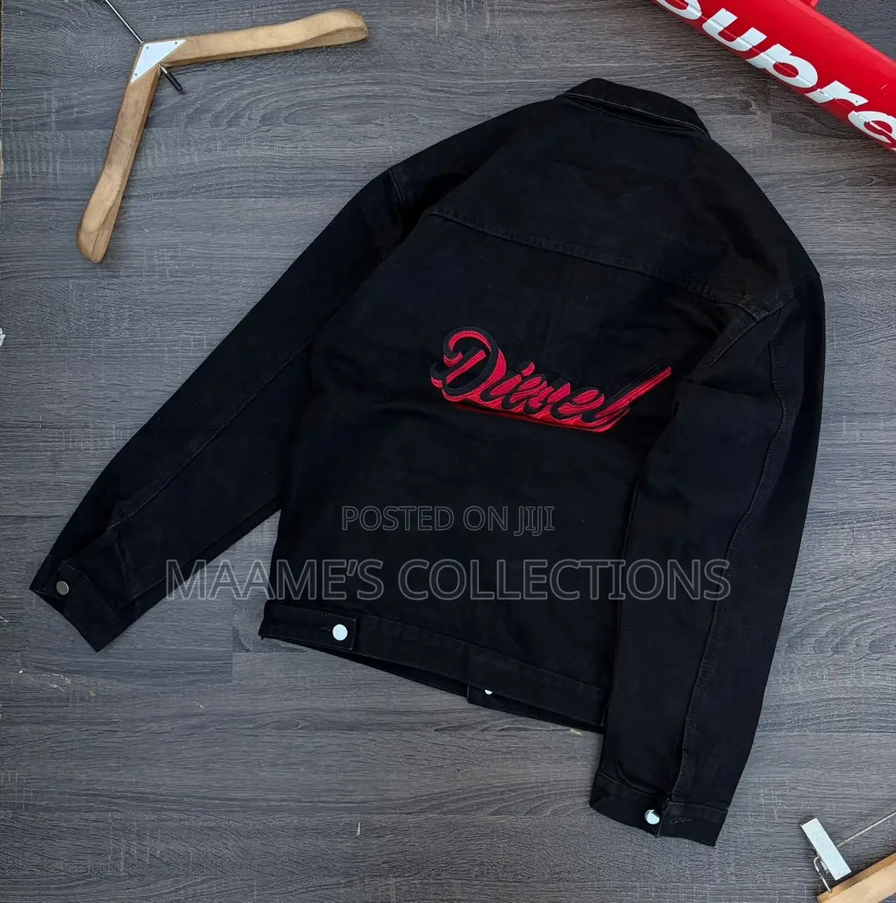 Solid Diesel Jeans Top / Jacket / Coat