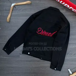 Solid Diesel Jeans Top / Jacket / Coat
