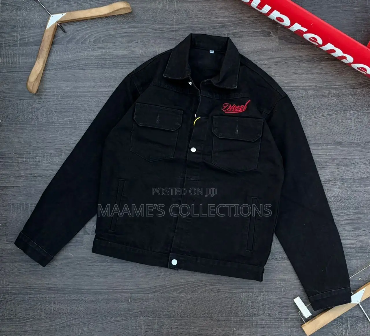 Solid Diesel Jeans Top / Jacket / Coat