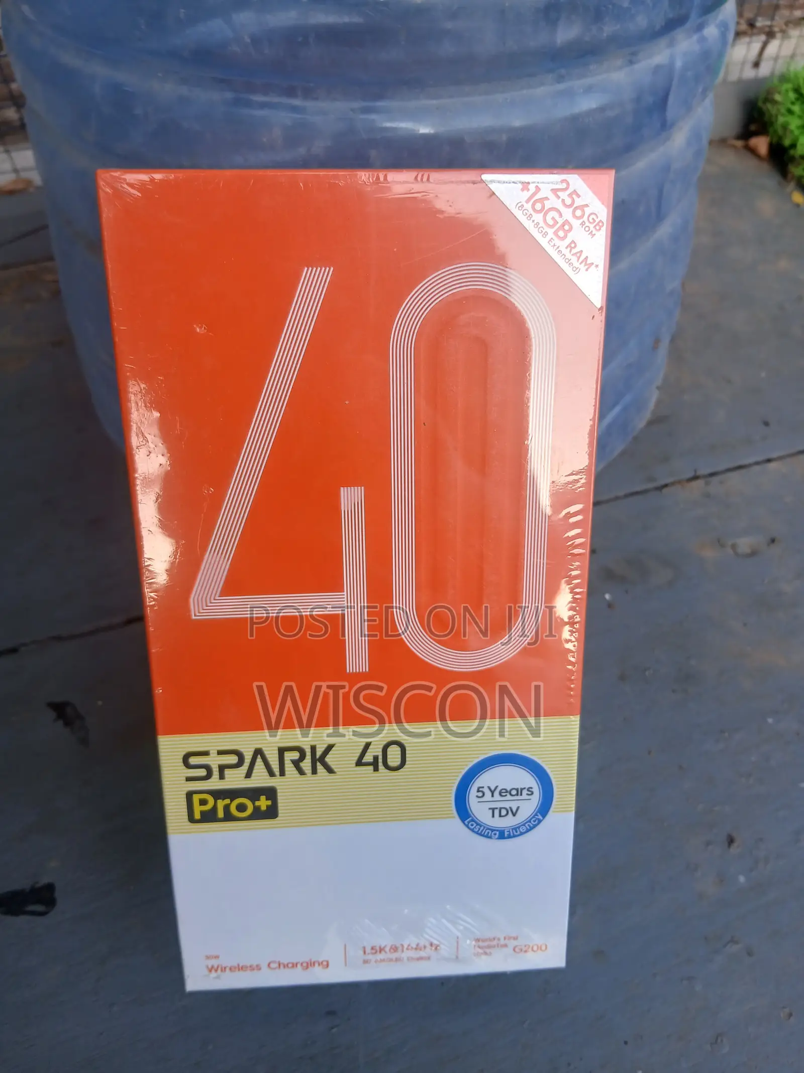 New Tecno Spark 40 Pro+ 256 GB Blue