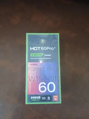 New Infinix Hot 60 Pro+ 256 GB Black