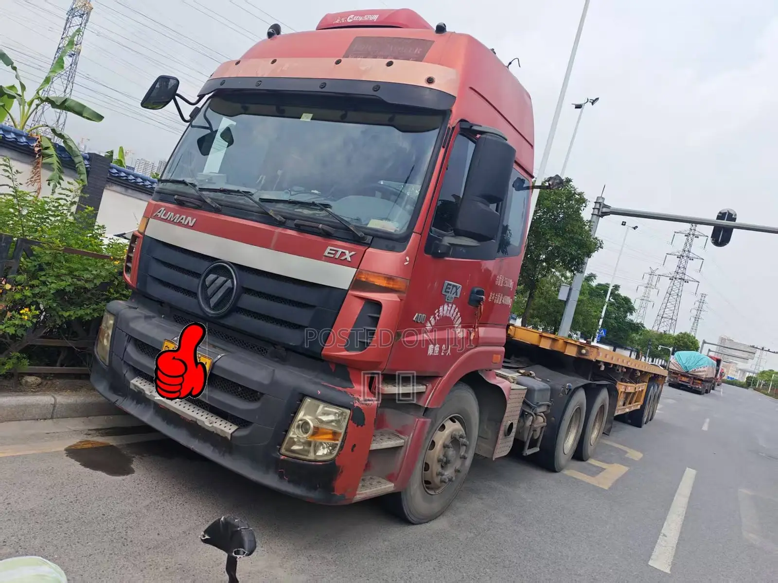 Chinese Second-Hand Semi-Trailer Tractors