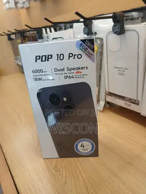 New Tecno Pop 10 Pro 128 GB Black