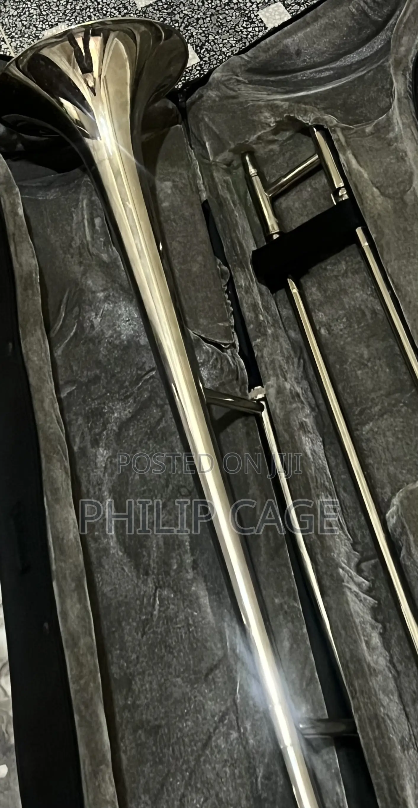 Silver-Plated Bb Tenor Trombone I