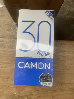 New Tecno Camon 30 Pro 5G 512 GB Black