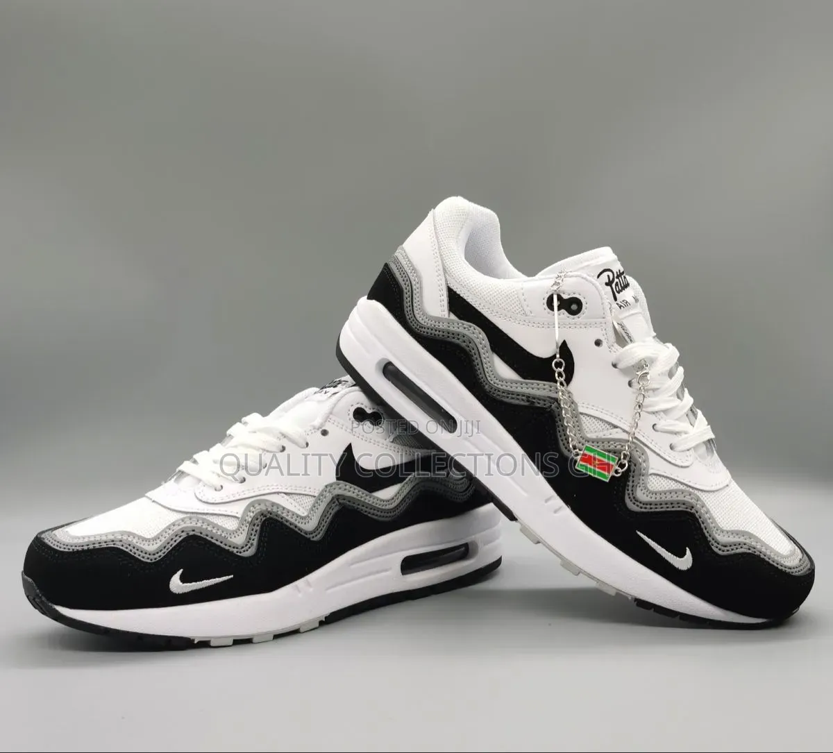 Nike Airmax 1 Patta Black Grey