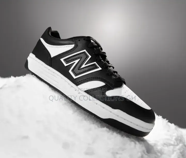 New Balance 480 White and Black