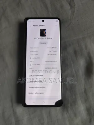 Samsung Galaxy Z Fold4 1 TB Black