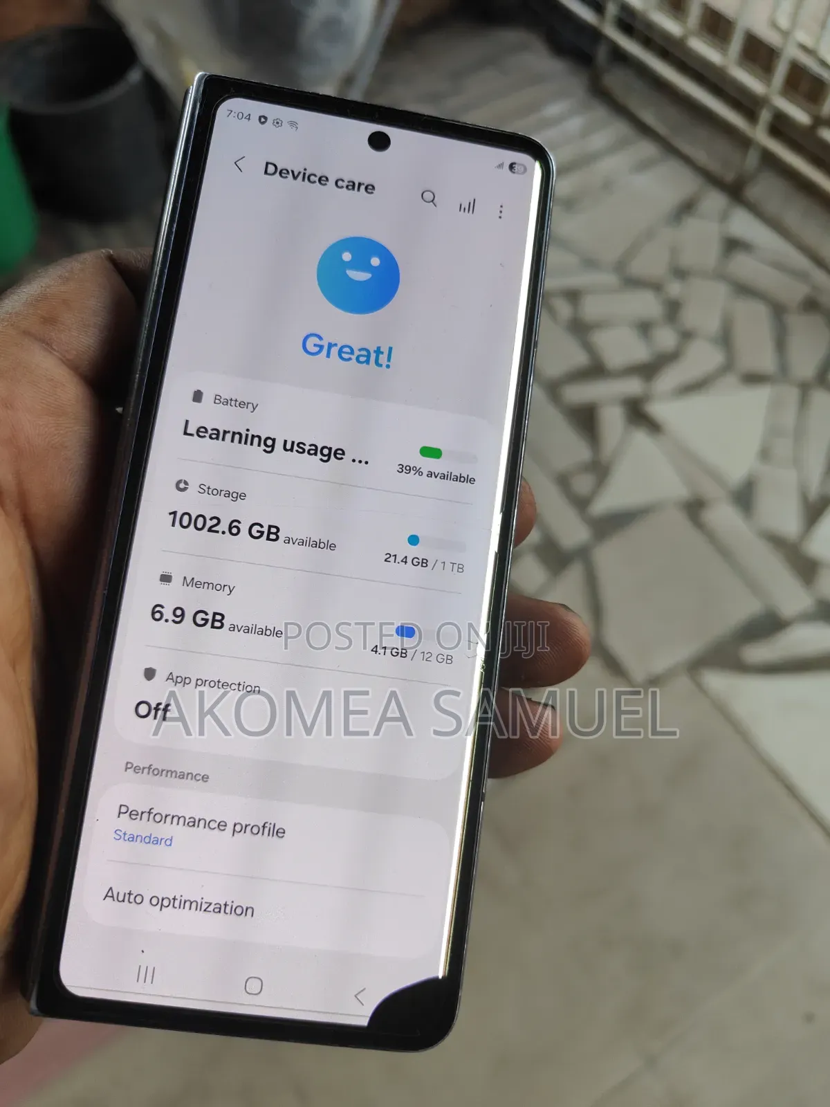 Samsung Galaxy Z Fold4 1 TB Black
