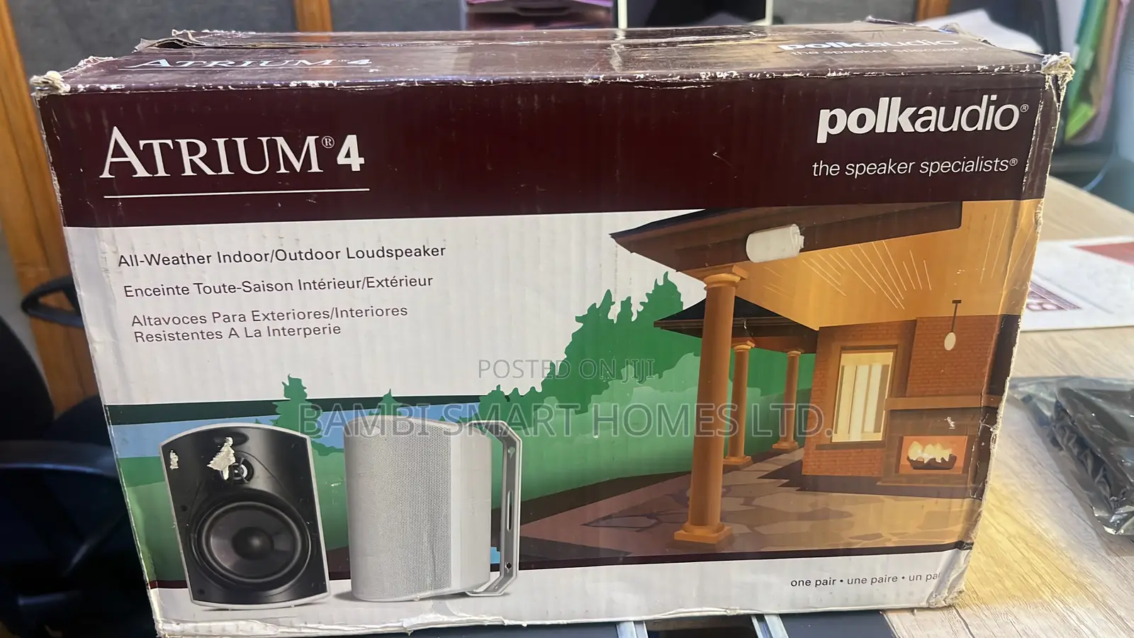 Atrium Corner Outdoor Speakers