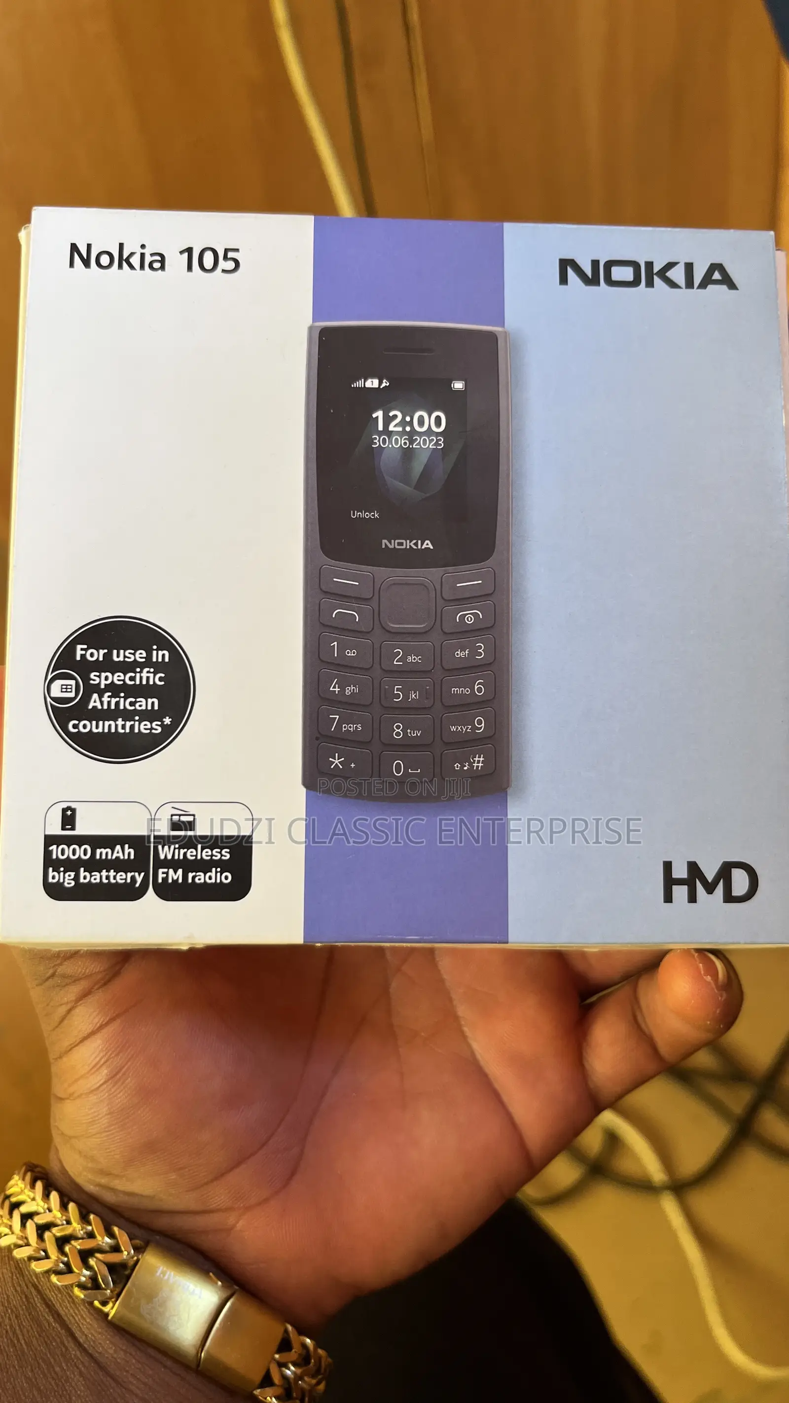 New Nokia 105 Black