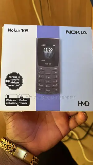 New Nokia 105 Black