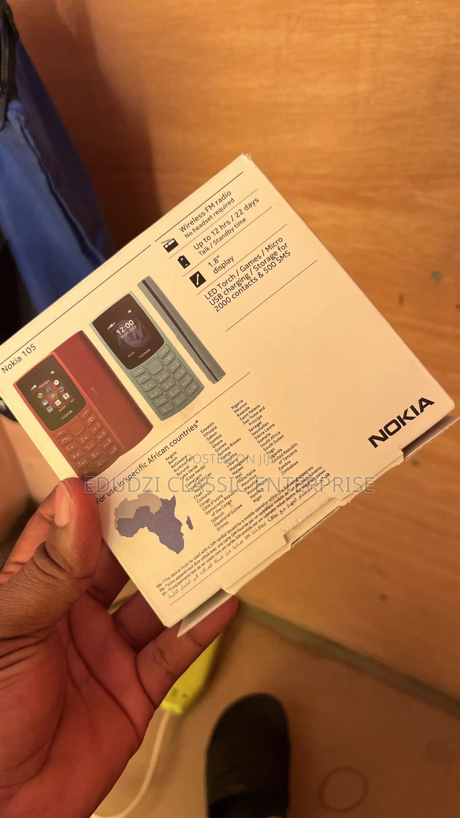 New Nokia 105 Black