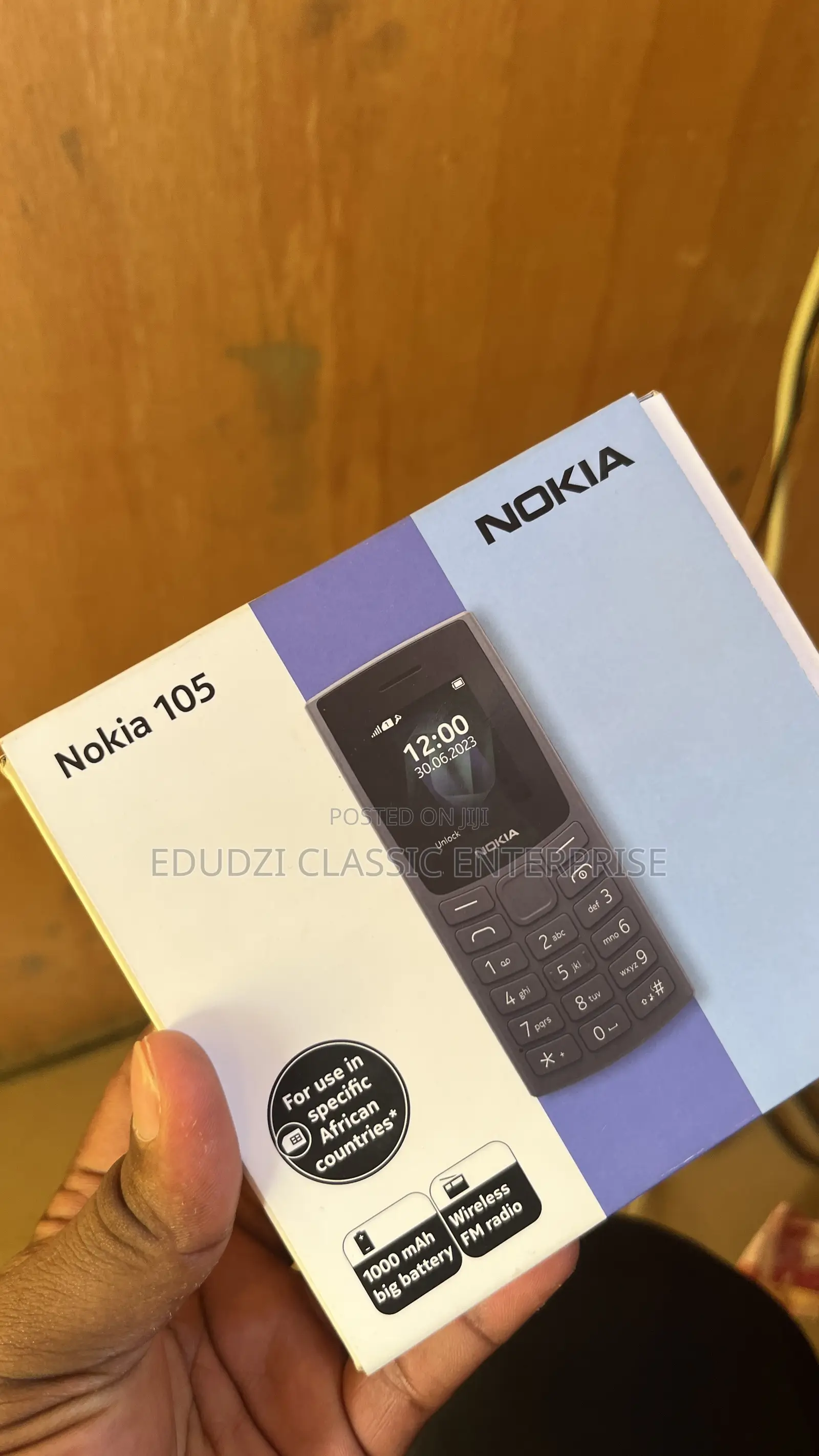 New Nokia 105 Black