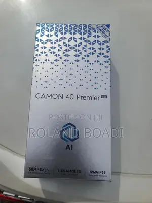 New Tecno Camon 40 Premier 256 GB Black
