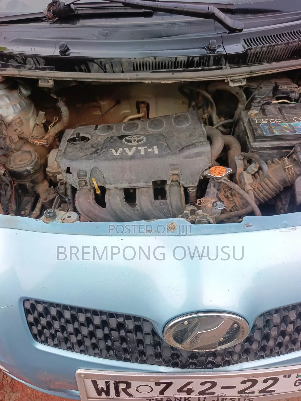 Toyota Vitz 2010 Blue