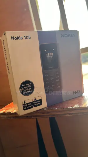 New Nokia 105 Black