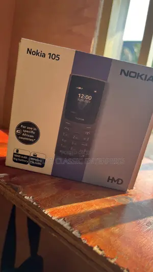 New Nokia 105 Black