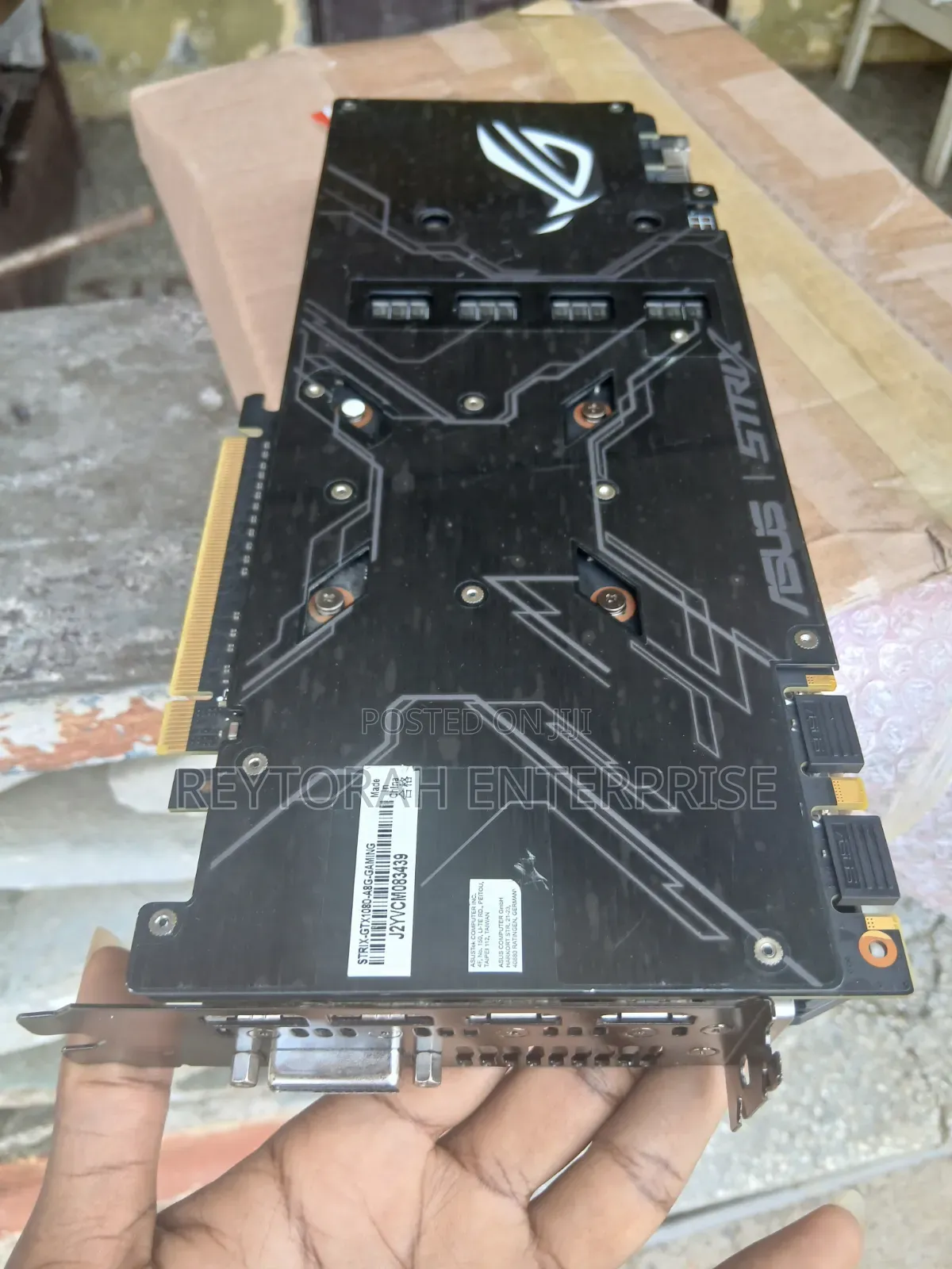 Asus Rog Strix Gtx1080 8gb