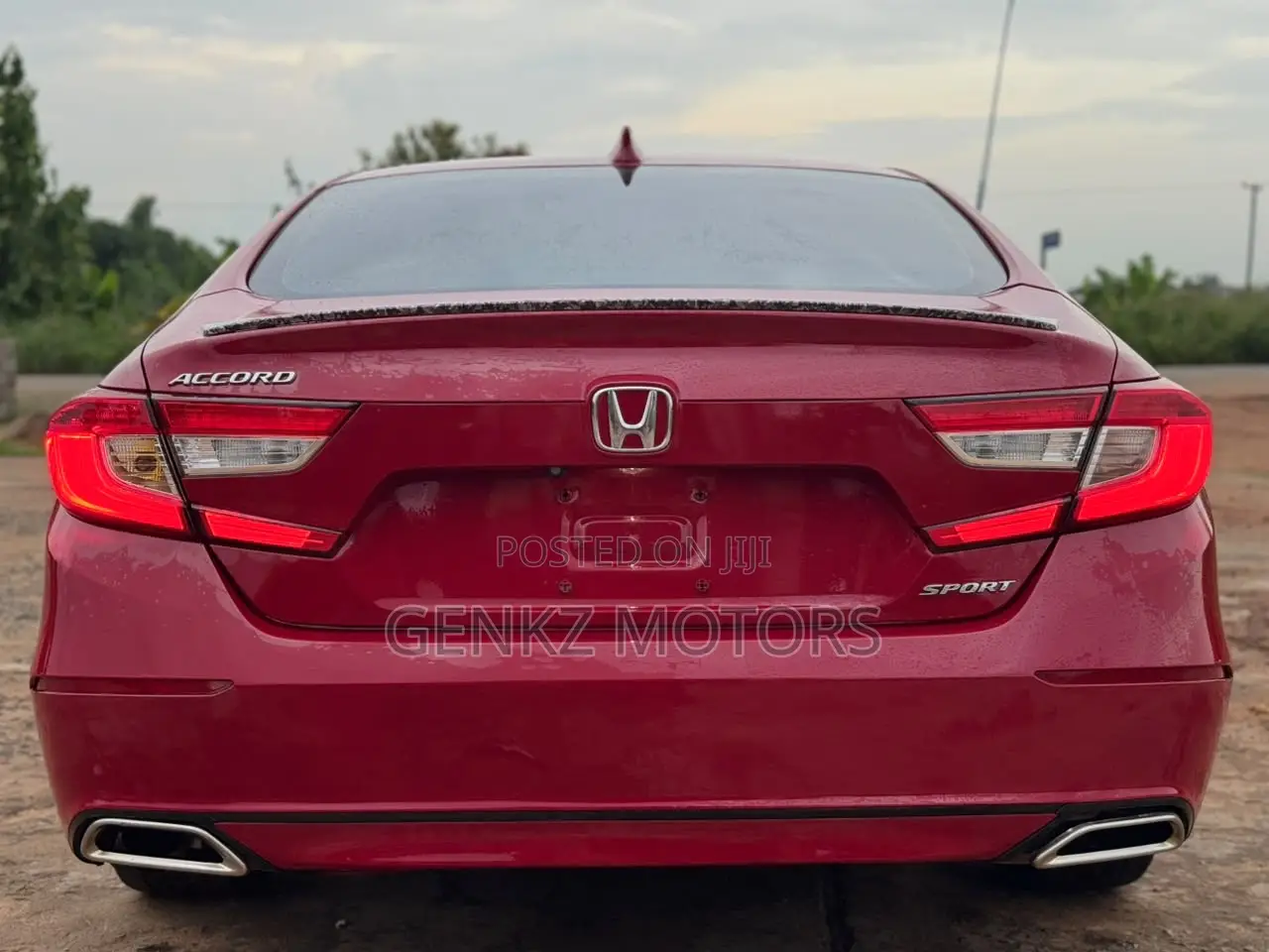 Honda Accord Sport 2018 Red