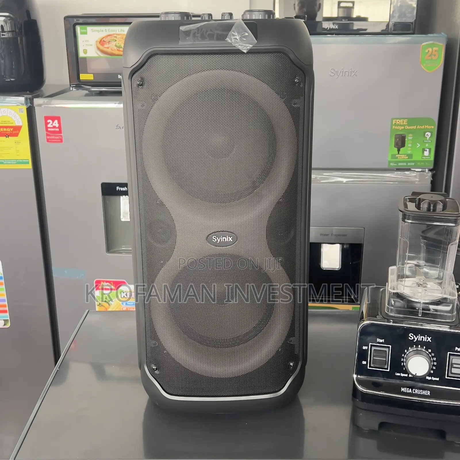 Syinix Party Speaker With Microphones
