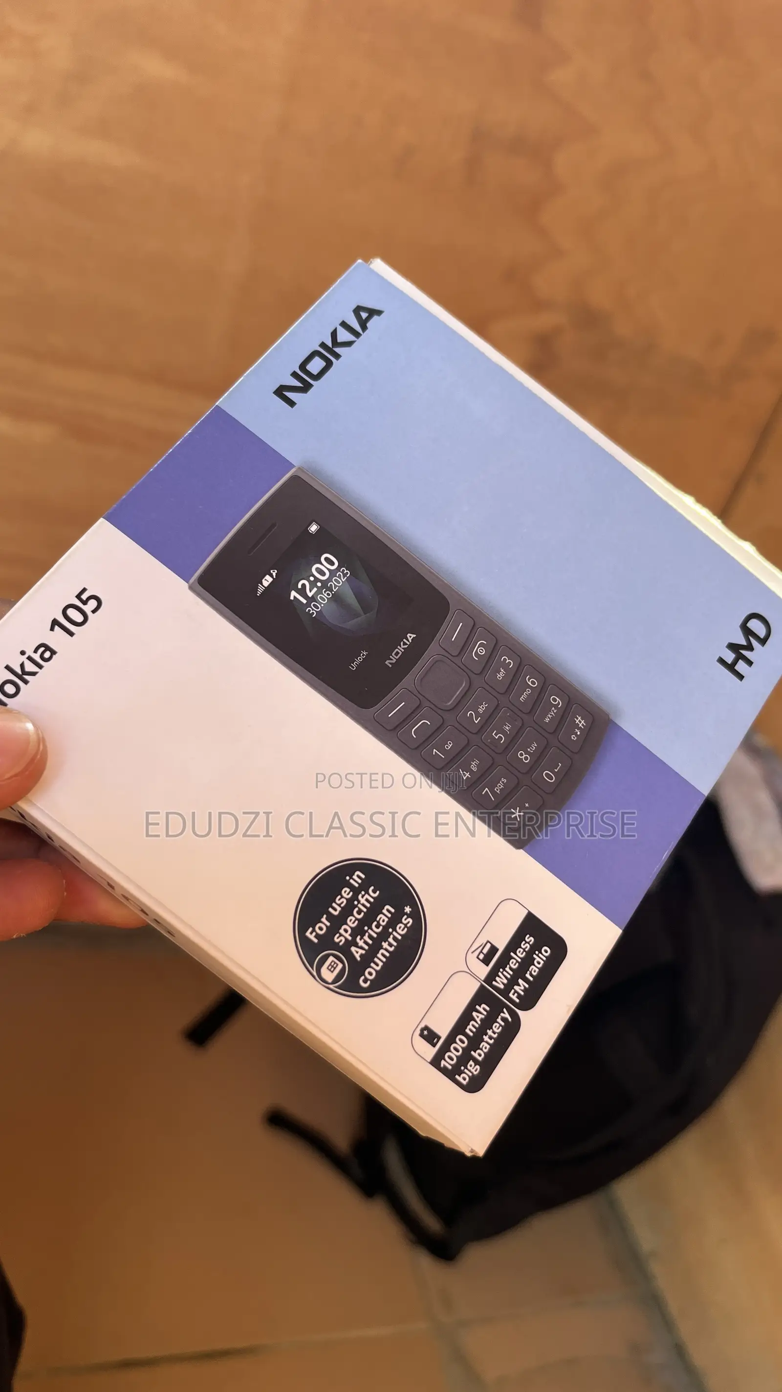 New Nokia 105 Black