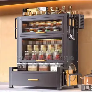 Kitchen Seasoning Storage Rack