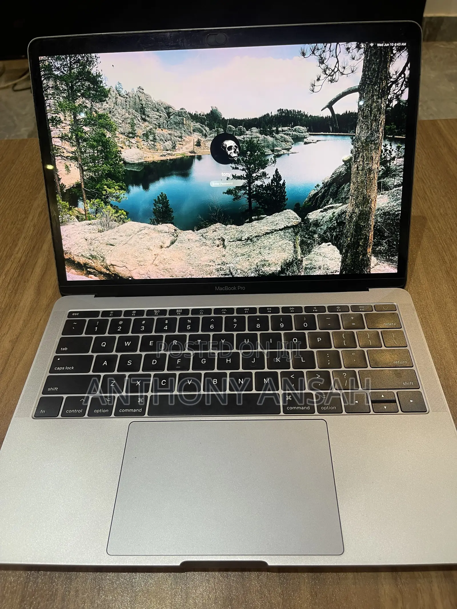 Laptop Apple MacBook Pro 2017 16GB Intel Core i5 SSD 500GB