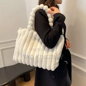 Luxury Fluffy Tote Bags