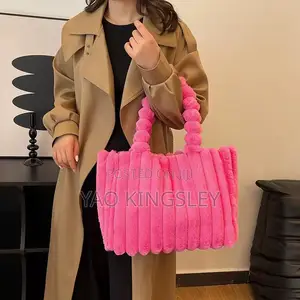 Luxury Fluffy Tote Bags