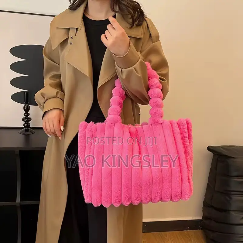 Luxury Fluffy Tote Bags