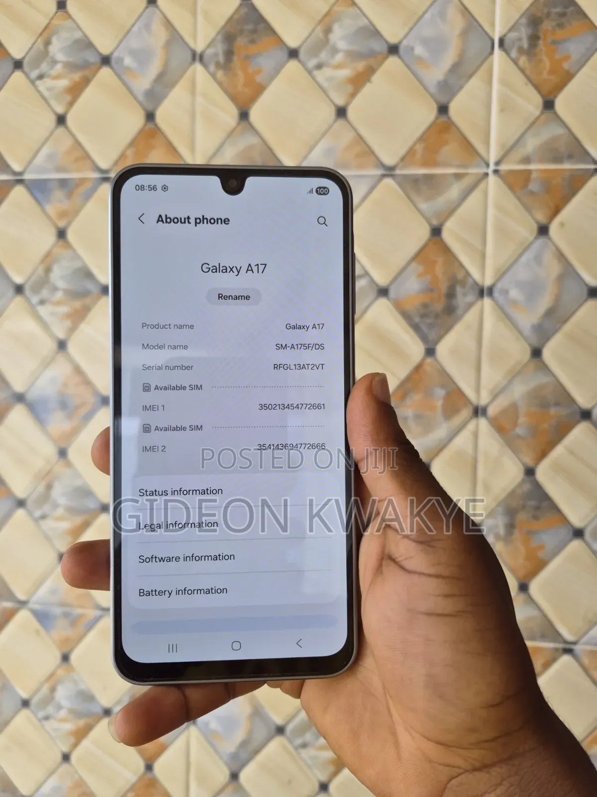 Samsung Galaxy A17 128 GB Gray