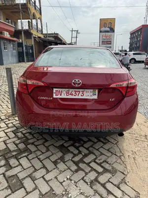 Toyota Corolla 2017 Red