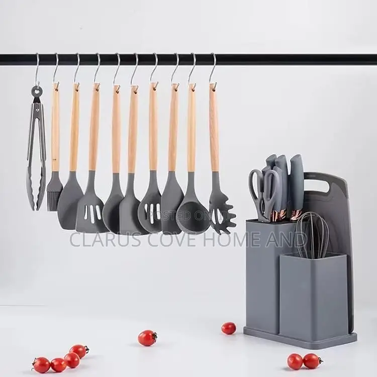 19pcs Silicone Kitchenware Sets