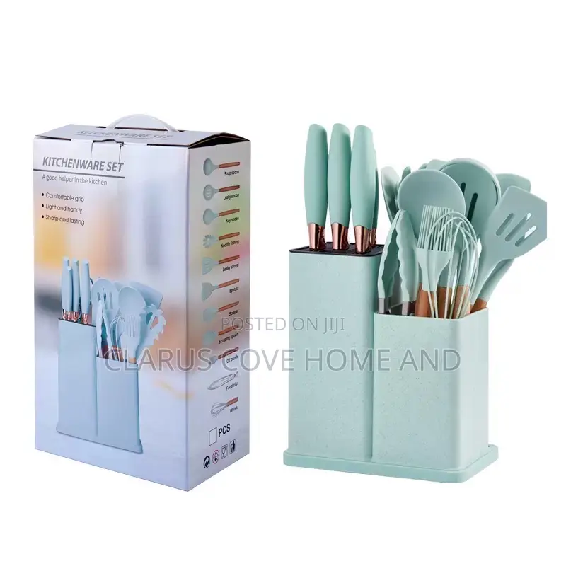 19pcs Silicone Kitchenware Sets