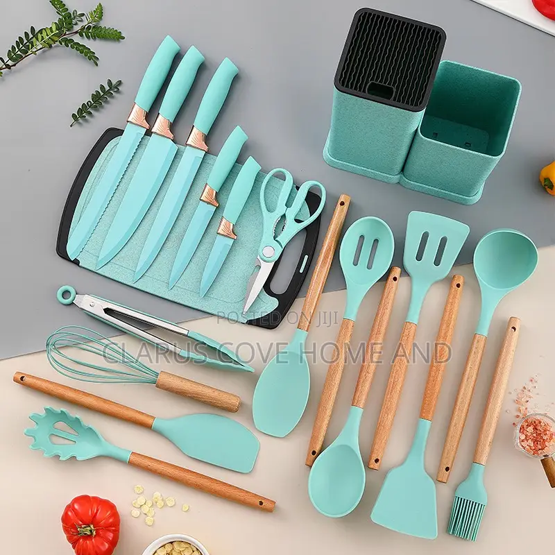 19pcs Silicone Kitchenware Sets