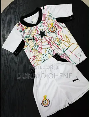 Ghana World Cup Jersey (Home) For Kids