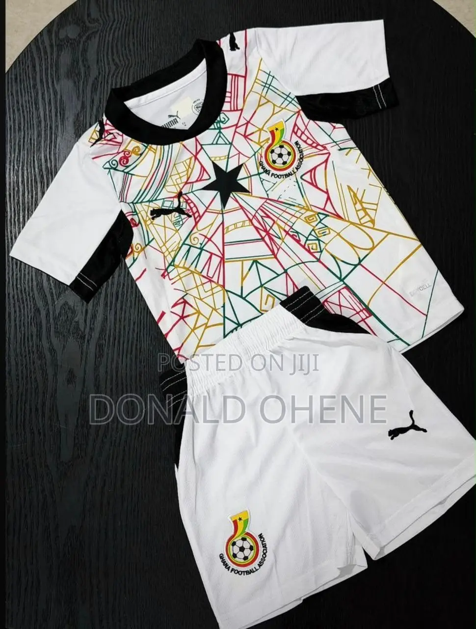 Ghana World Cup Jersey (Home) For Kids