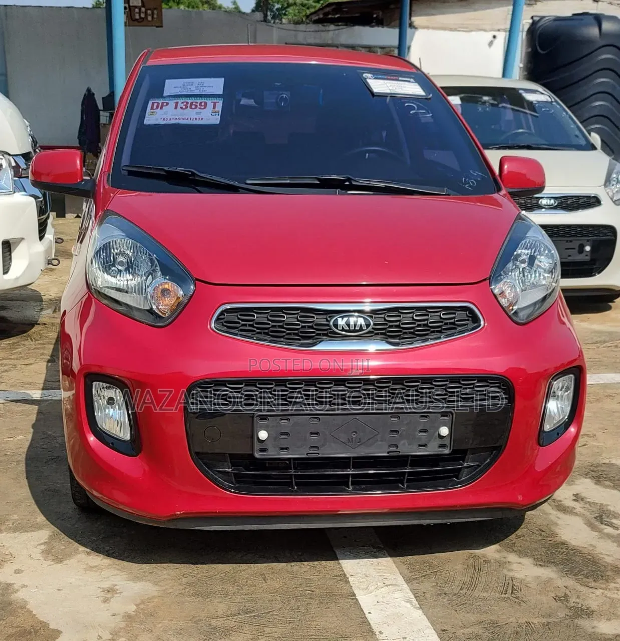 Kia Morning 2016 Red