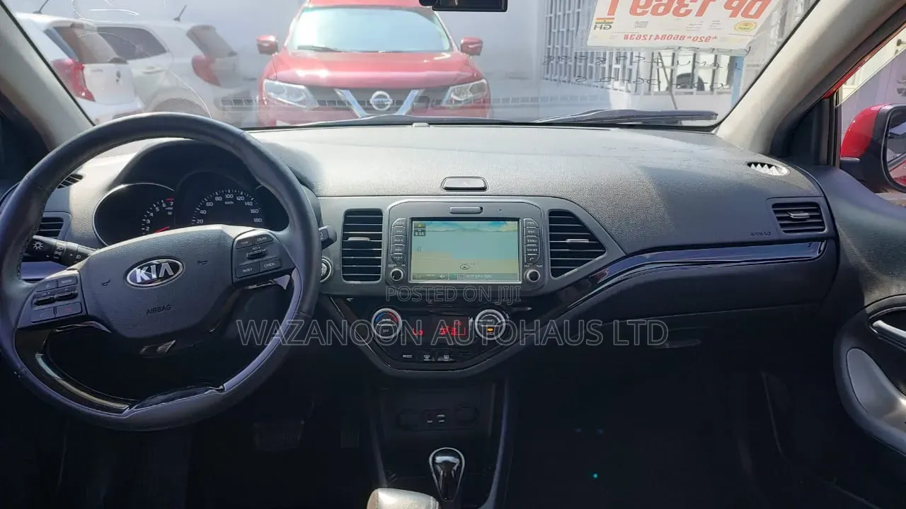 Kia Morning 2016 Red
