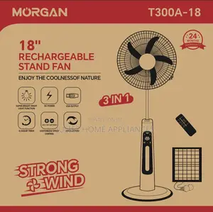 Long Lasting Morgan Rechargeable Fan