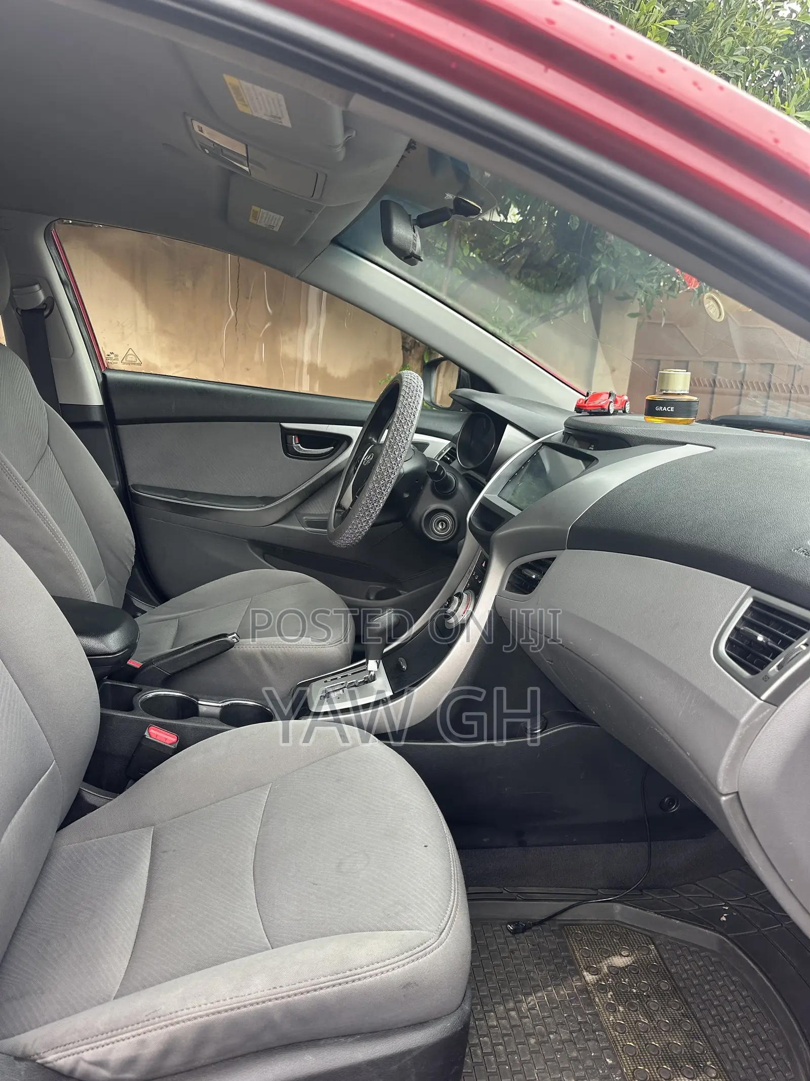 Hyundai Elantra GLS Sedan FWD (1.8L 4cyl 6M) 2013 Red