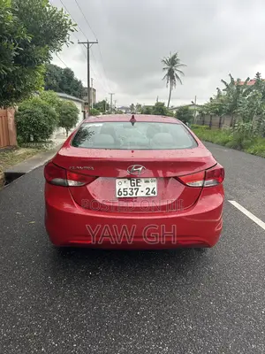Hyundai Elantra GLS Sedan FWD (1.8L 4cyl 6M) 2013 Red