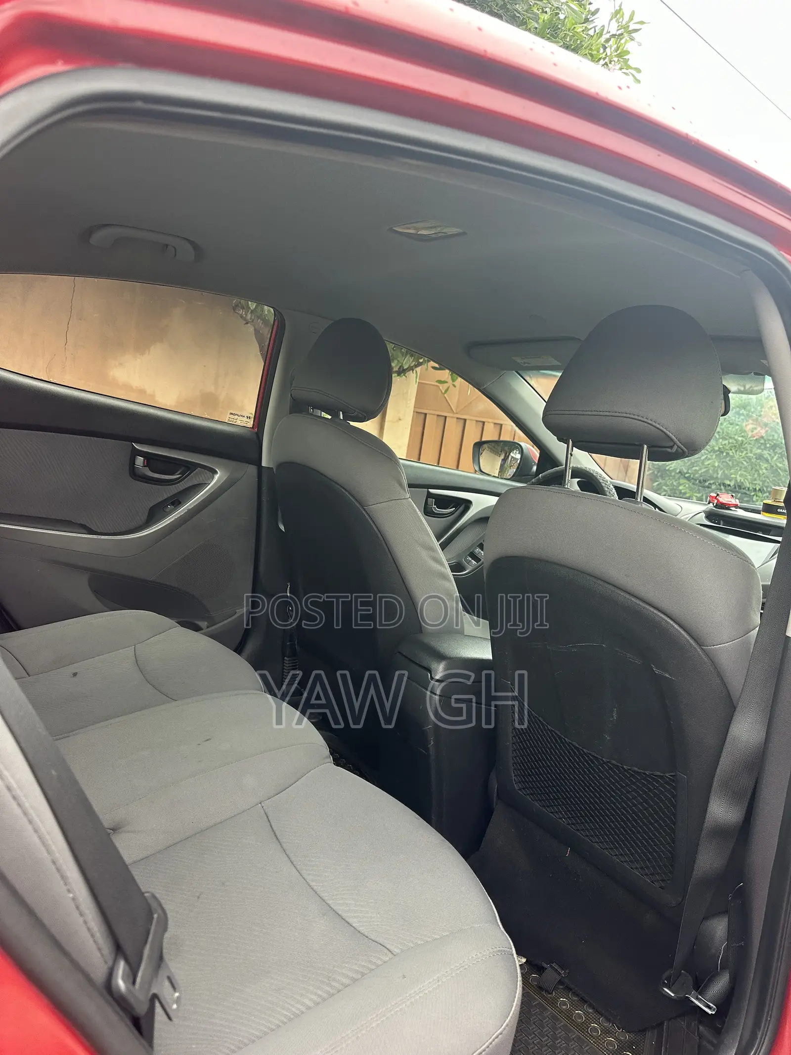 Hyundai Elantra GLS Sedan FWD (1.8L 4cyl 6M) 2013 Red