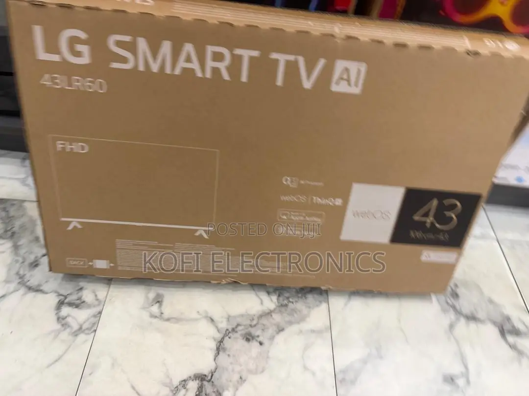Lg 43” Smart Ai Tv Intelligent Entertainment for Every Home
