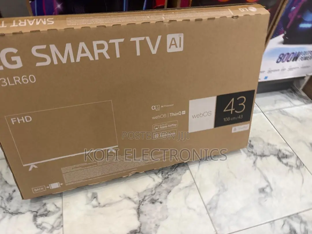 Lg 43” Smart Ai Tv Intelligent Entertainment for Every Home