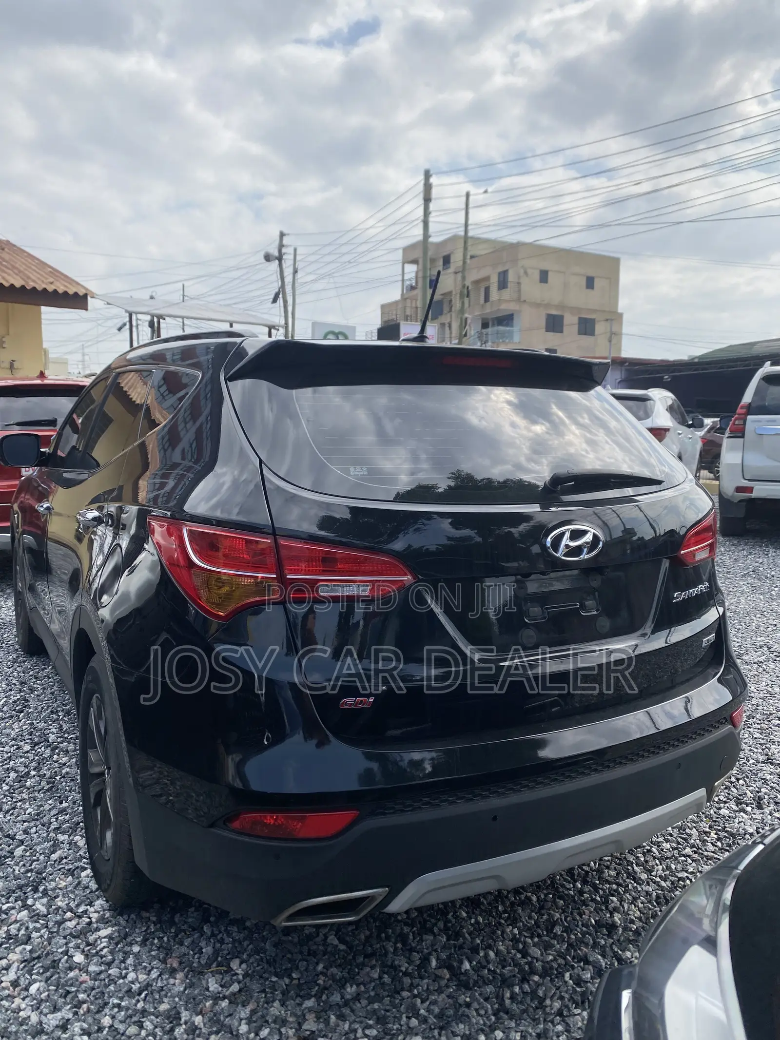 Hyundai Santa Fe SE AWD 2016 Black