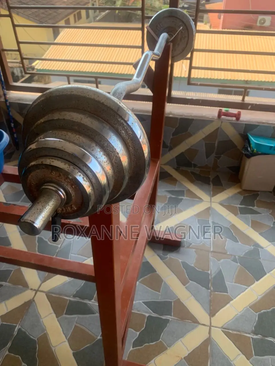 Gym Bar and Bench